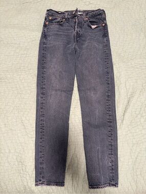 Levi’s Wedgie Jeans in Washed Black